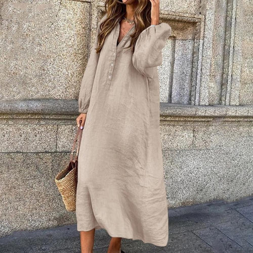 Levoire | Grande Taille Robe Chemise Pour Une Élégance Décontractée