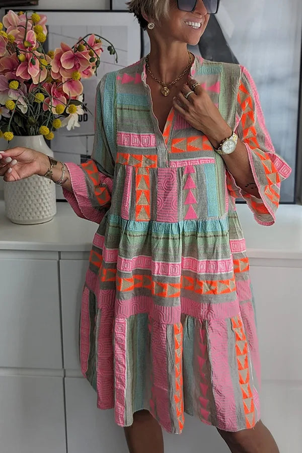 Levoire | Robe Midi Élégante De Printemps (Presque Épuisée)
