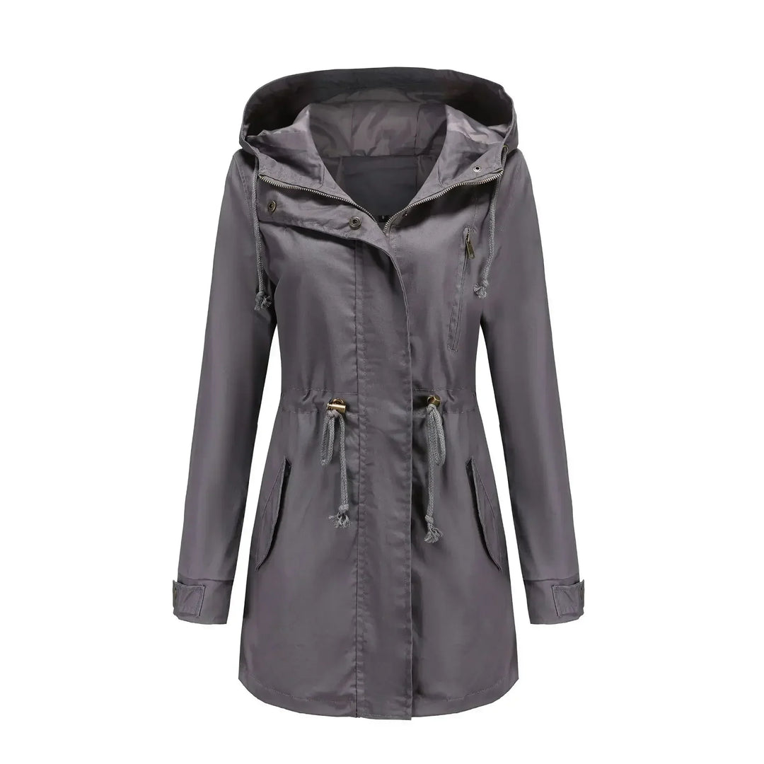 Levoire | Veste coupe-vent unie pour l'automne Gris