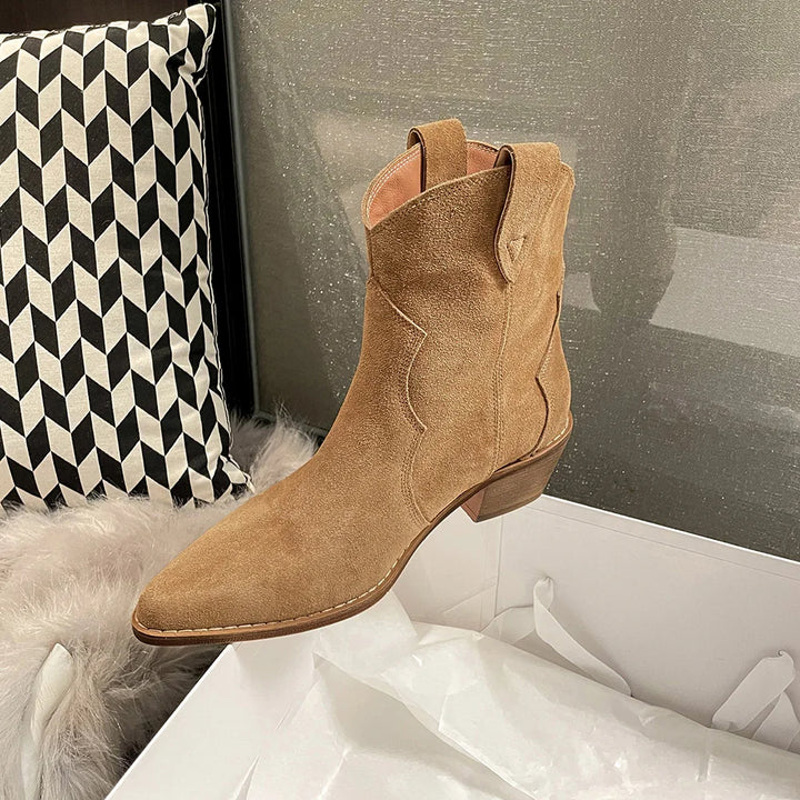 Levoire | Bottes En Cuir Pour Femmes Avec Lacets