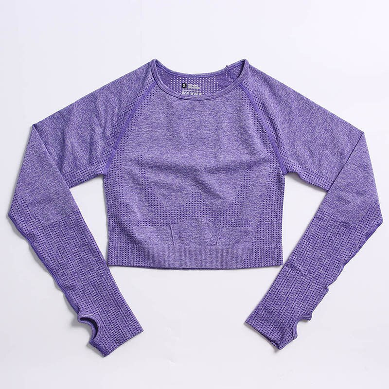 Levoire | T-Shirt Sportif À Manches Longues Lila