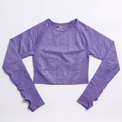 Levoire | T-Shirt Sportif À Manches Longues Lila