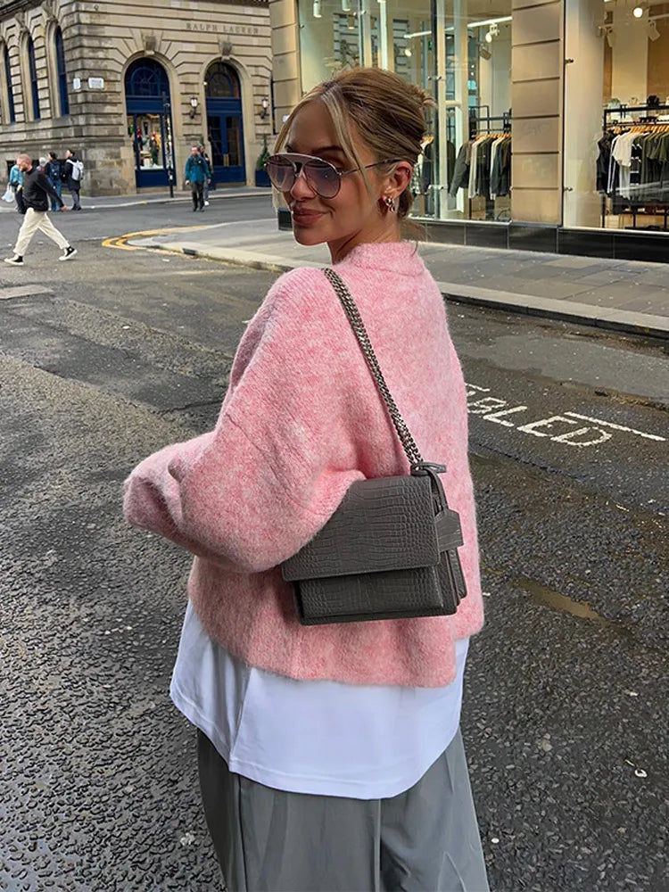 Levoire | Pull À Col Rond En Look Cachemire Pour Femmes