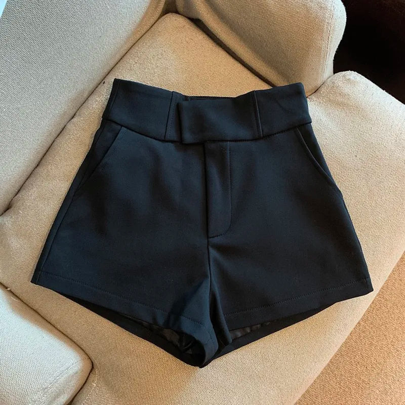 Levoire | Shorts courts pour femmes Noir