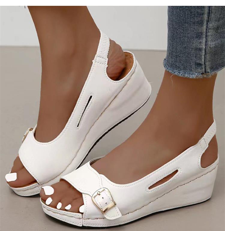 Levoire | Sandales Orthostatiques Pour Dames Blanc