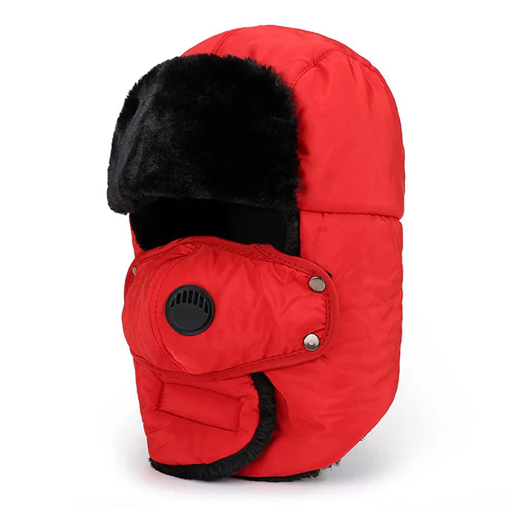 Levoire | D'Hiver En Polaire Avec Cache-Cou Rouge