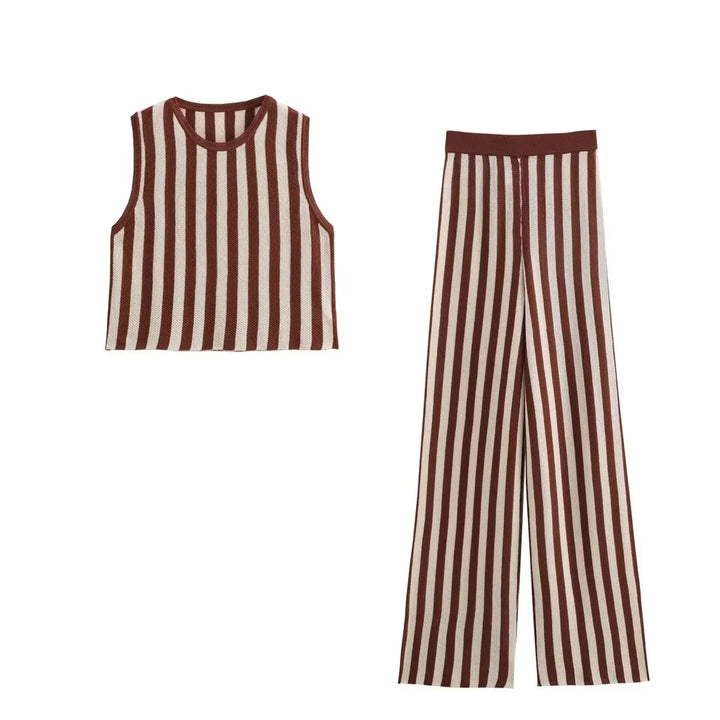 Levoire | Haut Sans Manches Et Pantalon Large