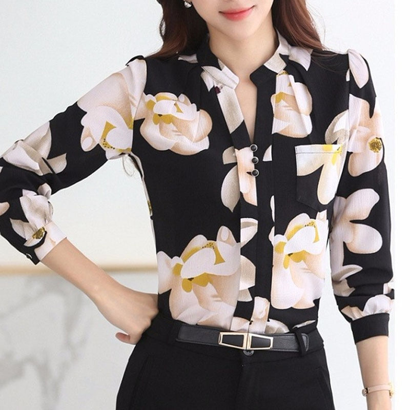 Levoire | Blouse En Chiffon Pour Femmes
