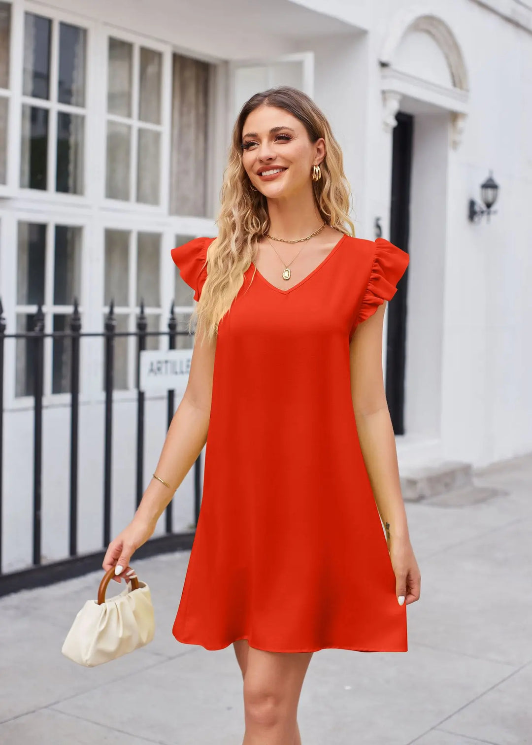 Levoire | Robe aérienne et élégante Orange