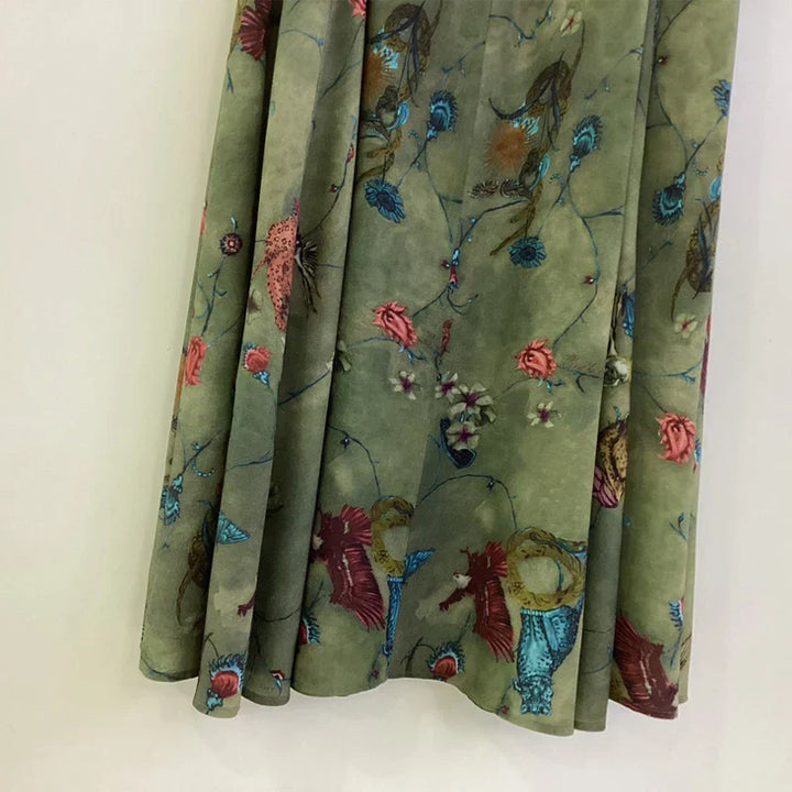 Levoire | Jupe Maxi Élégante À Motifs Floraux