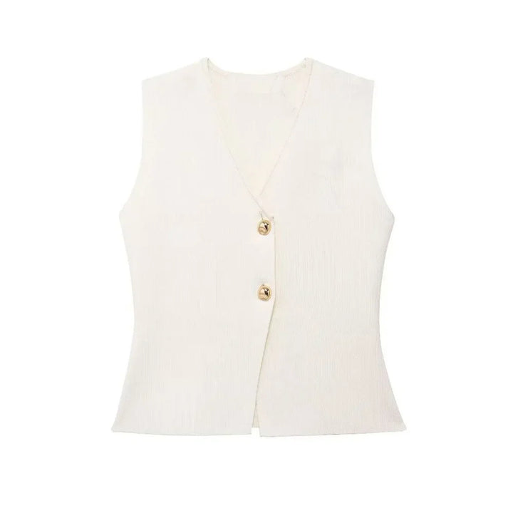 Levoire | Gilet Élégant Pour Toutes Les Occasions Blanc