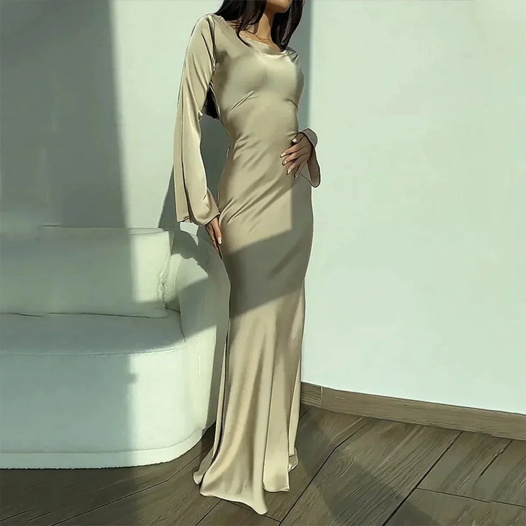 Levoire | Femme Robe élégante à manches longues