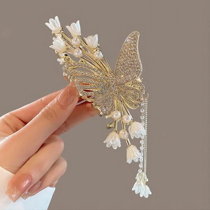 Levoire | En Perles Avec Fleurs Et Glands – Accessoire Élégant 4