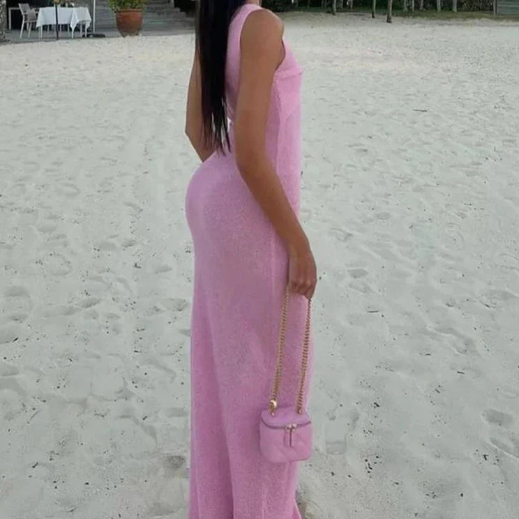 Levoire | Robe De Plage Longue En Style Estival