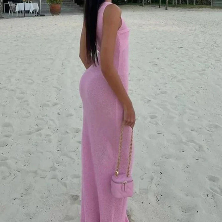 Levoire | Robe De Plage Longue En Style Estival