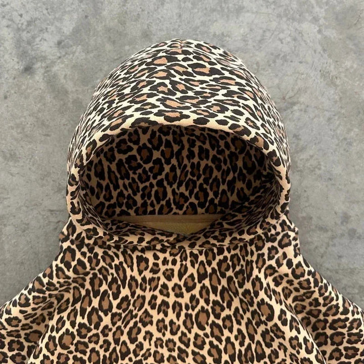 Levoire | Sweat À Capuche Imprimé Léopard
