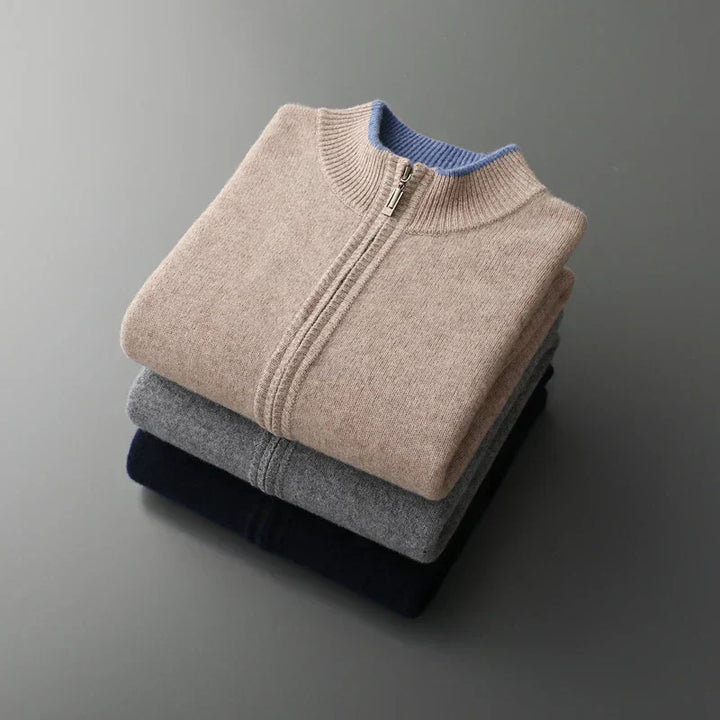 Levoire | Veste Zippée Avec Sensation De Cachemire