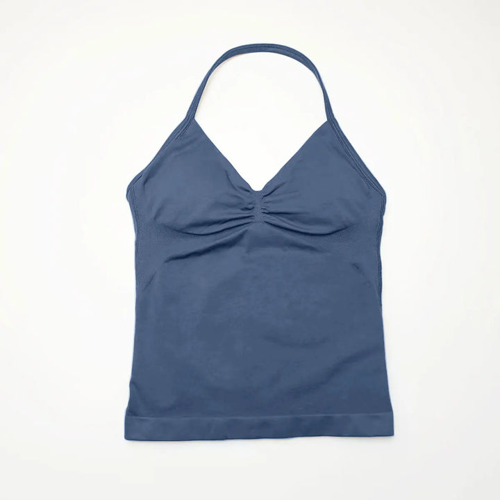 Levoire | Top De Sport Femme Bleu gris