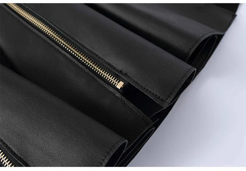 Levoire | Mini-Jupe En Faux Cuir