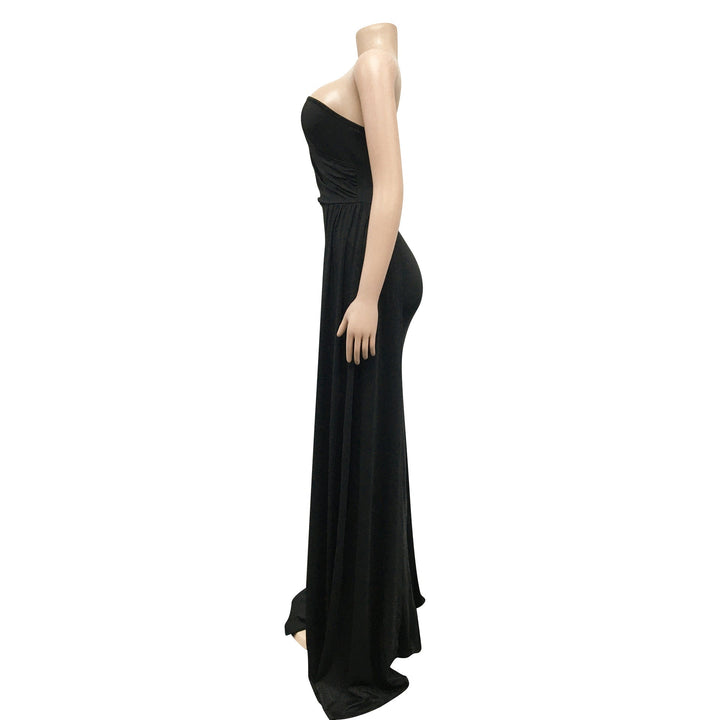 Levoire | En- Épaule Haute Combinaison Robe Maxi