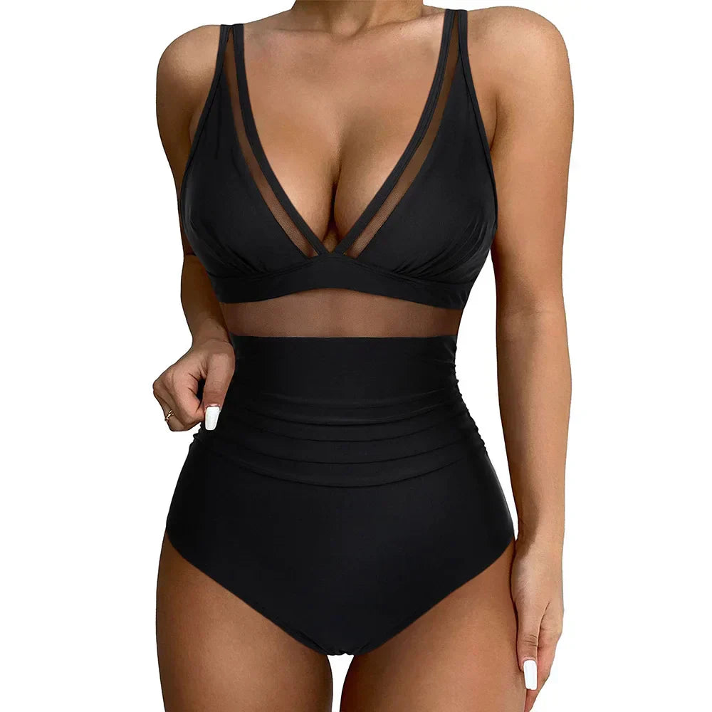 Levoire | Maillot de bain de plage élégant Noir