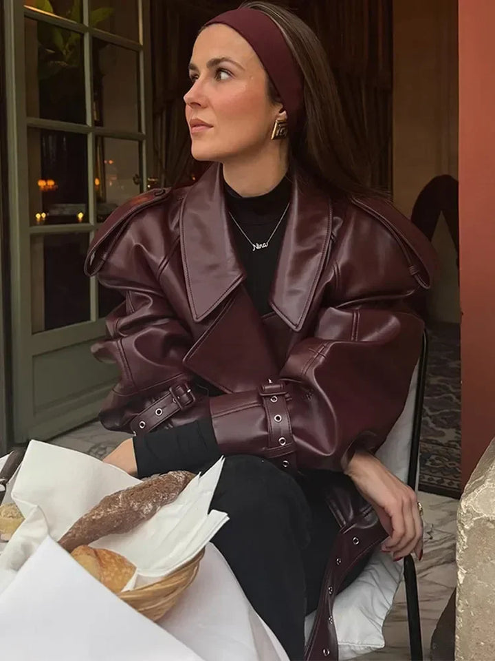 Levoire | Veste En Cuir Artificiel