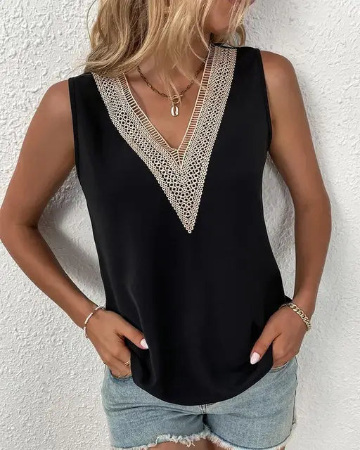 Levoire | Blouse ample pour femme Noir