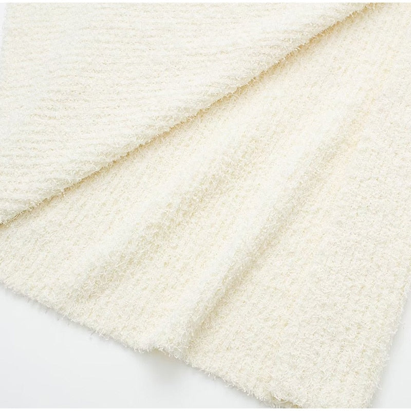 Levoire | Mon Synthétique Fourrure Topper & Robes Maxi Taille Haute Ensemble