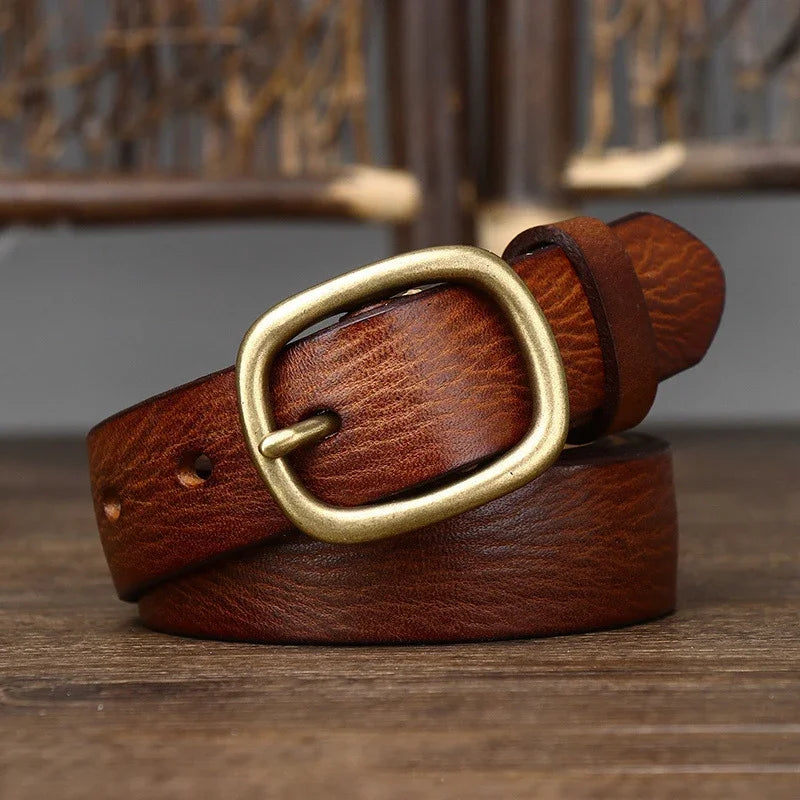 Levoire | Ceinture en cuir pour femmes au look élégant