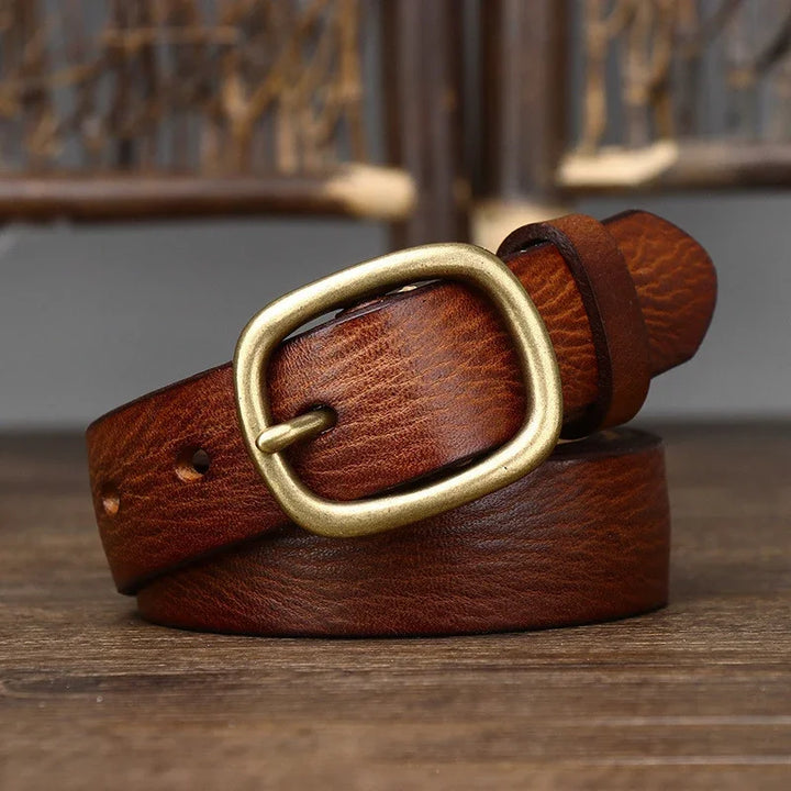 Levoire | Ceinture en cuir pour femmes au look élégant