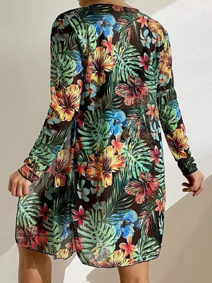 Levoire | Ensemble Bikini Trois Pièces Tropical