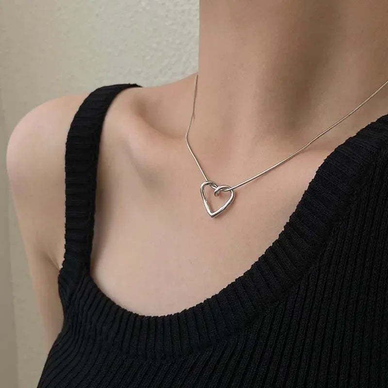 Levoire | Mince Amour Coeur Pendentif Collier