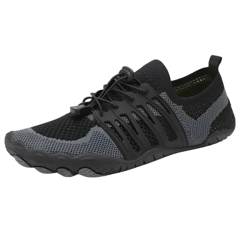 Levoire | Chaussures De Randonnée Barefoot Ergonomiques Pour Femmes Et Hommes Noir