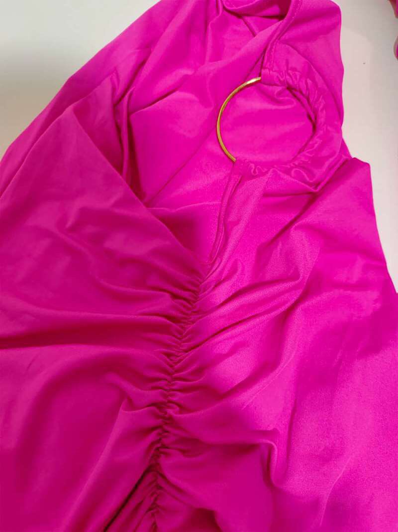 Levoire | Une Épaule Dos Lié Sans Manches Maxi-Vêtements