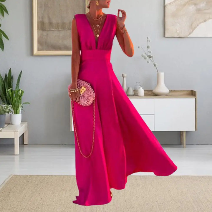 Levoire | Robe Avec Décolleté En V Profond