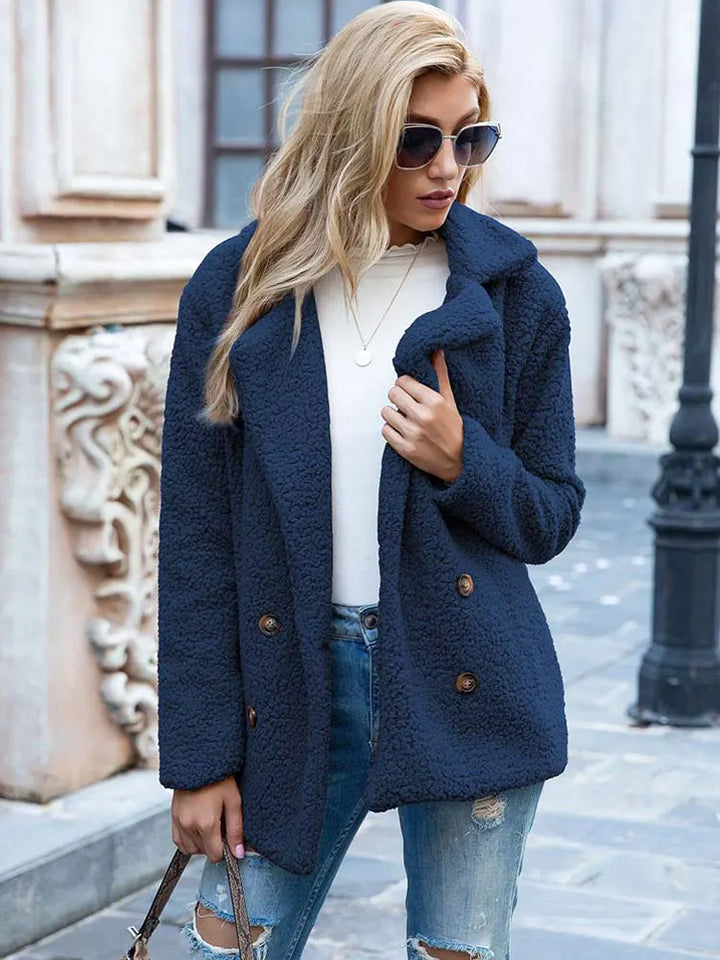 Levoire | Manteau d'automne confortable Bleu marine