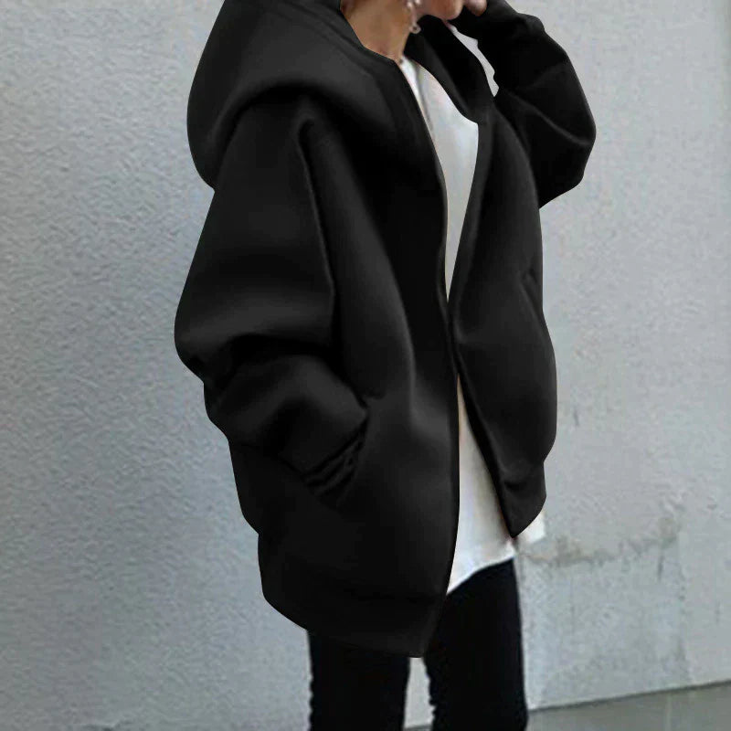 Levoire | Sweats À Capuche Pour Femmes Grandes Tailles Noir