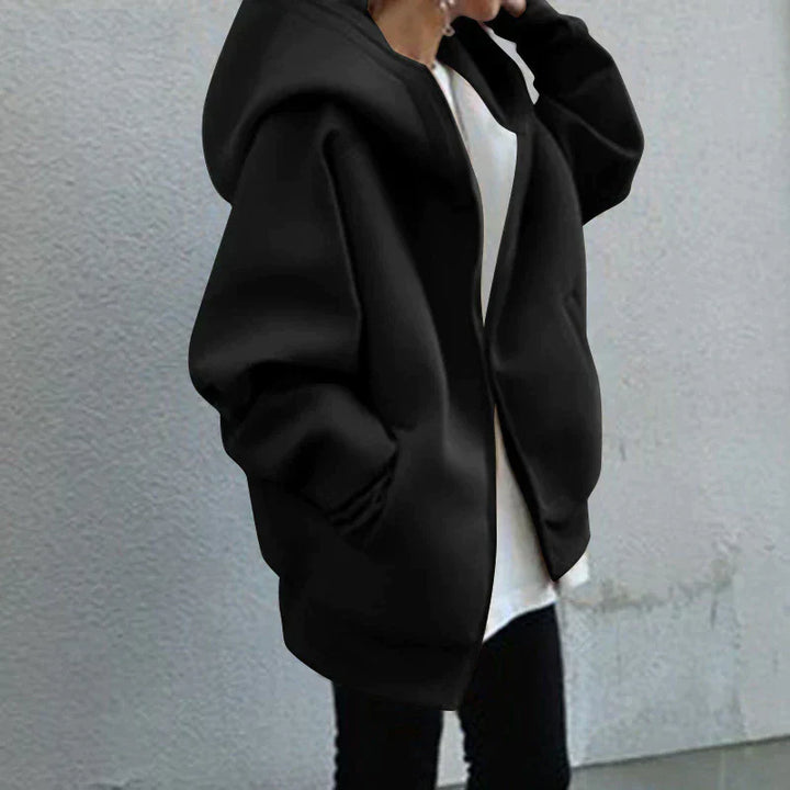 Levoire | Sweats À Capuche Pour Femmes Grandes Tailles Noir