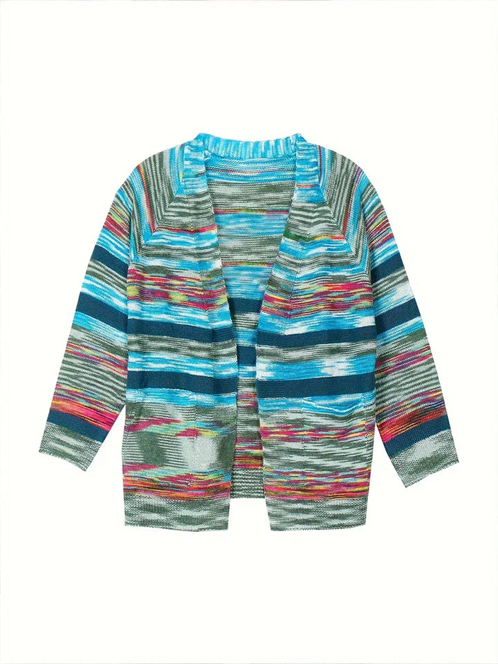 Levoire | Veste En Tricot Colorée En Grande Taille