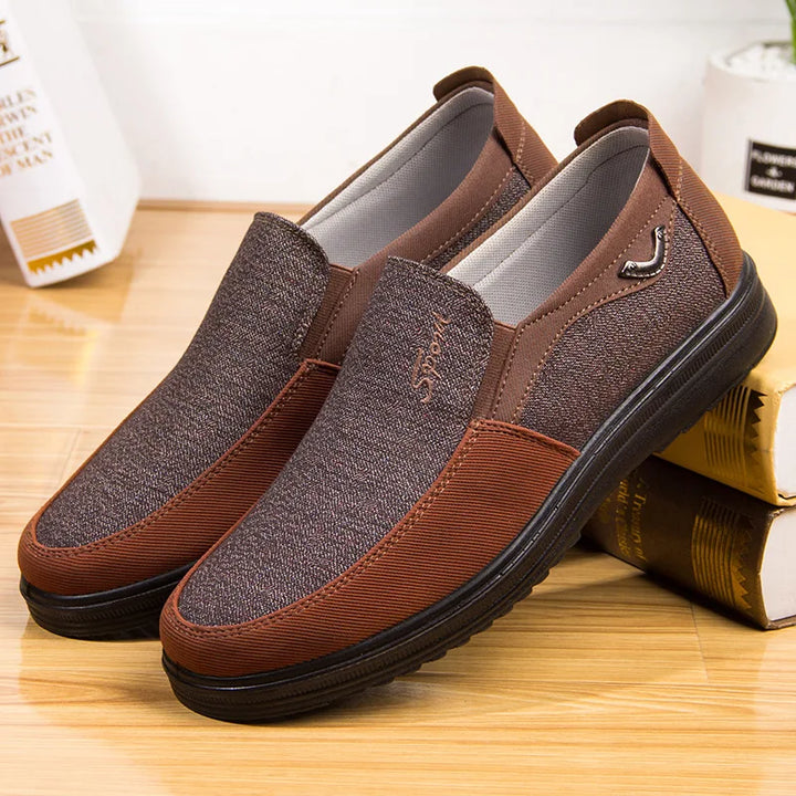 Levoire | Chaussons Classiques Pour Hommes Braun