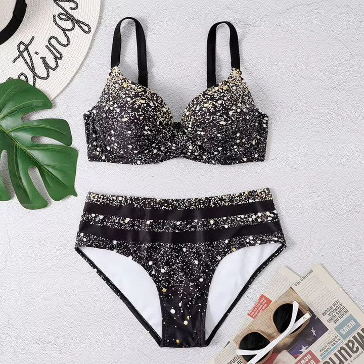 Levoire | Taille Haute Et Motif De Feuilles