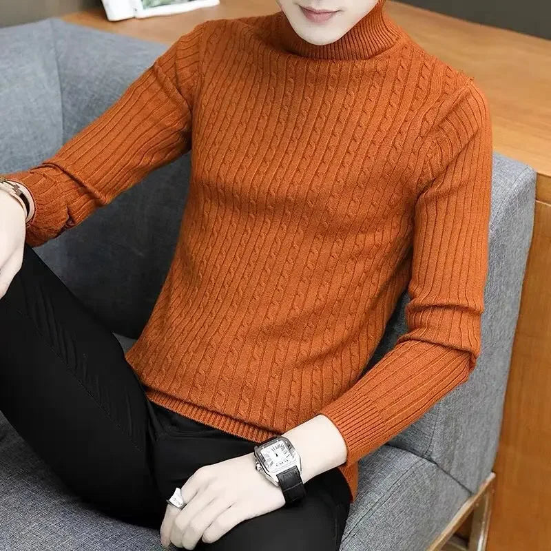 Levoire | Pull Classique Pour Homme À Motif Torsadé Pour Chaque Saison Caramel
