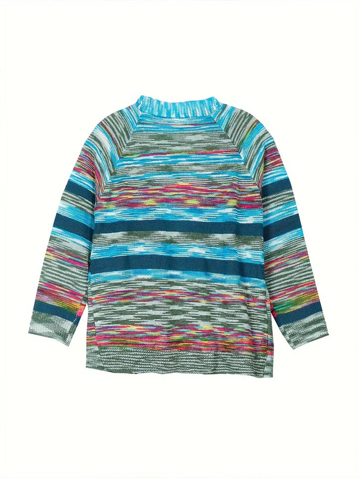 Levoire | Veste En Tricot Colorée En Grande Taille