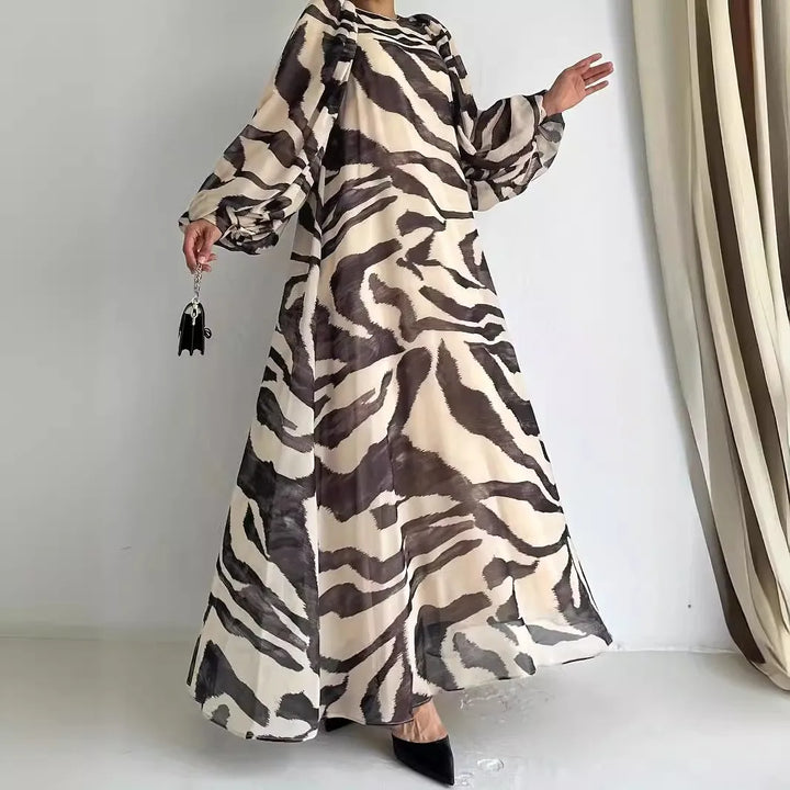 Levoire | Belle Robe Kaftan Longue Braun