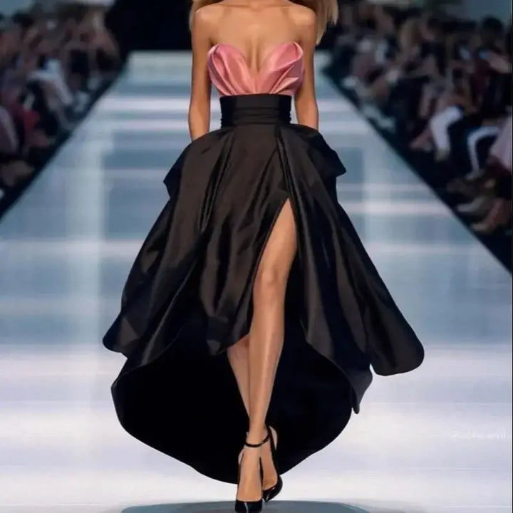 Levoire | Haute Gamme Jupe Haute Basse Noire
