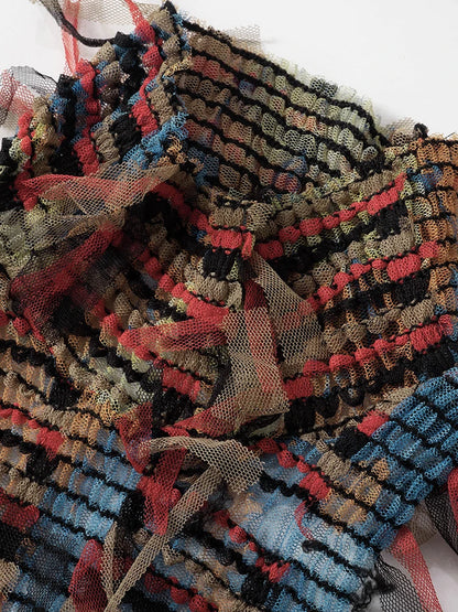 Levoire | Robe Longue Tricotée Colorée Trollhaug