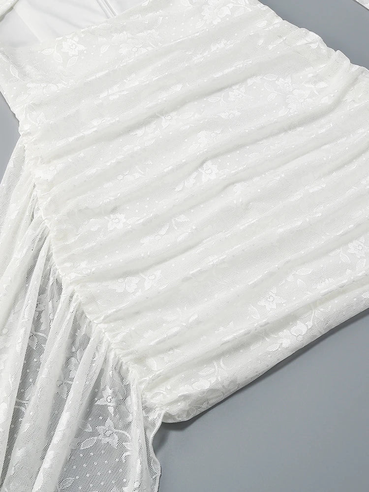 Levoire | Nouvelle Robe Mini Sexy Avec Des Gants Longs