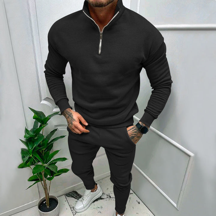 Levoire | Ensemble De Sport Avec Zip Noir