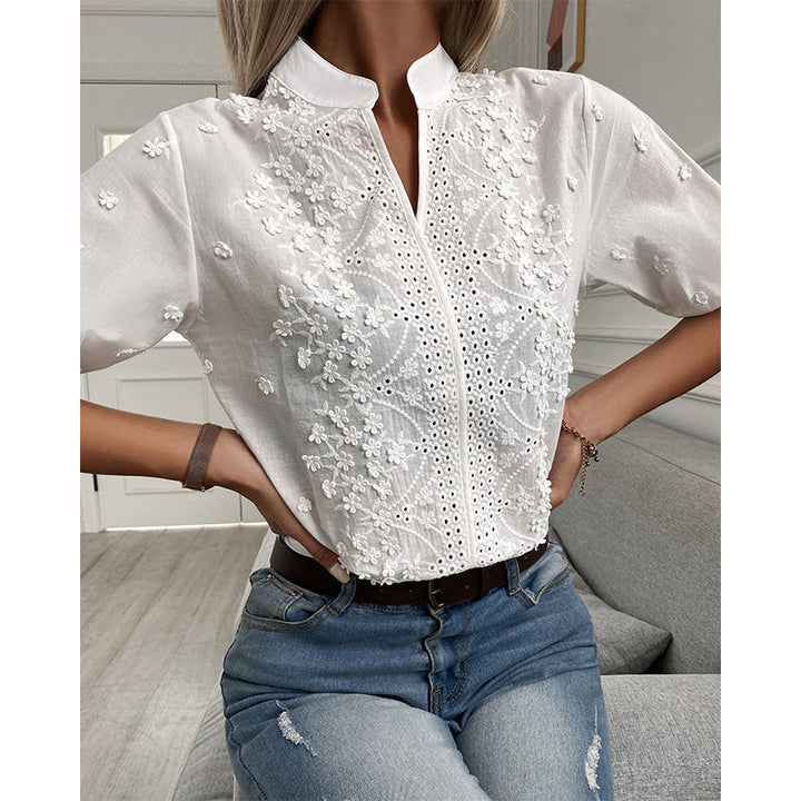 Levoire | Chemise Élégante À Manches Courtes