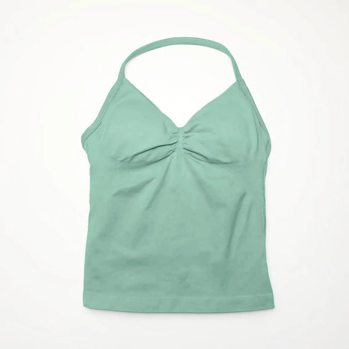 Levoire | Top De Sport Femme Vert grisâtre